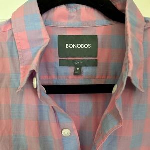 Bonobos Slim Fit Oxford Cotton Knit Button-Up Shirt